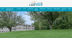 Desktop Screenshot of lakeviewapartmenthomes.com